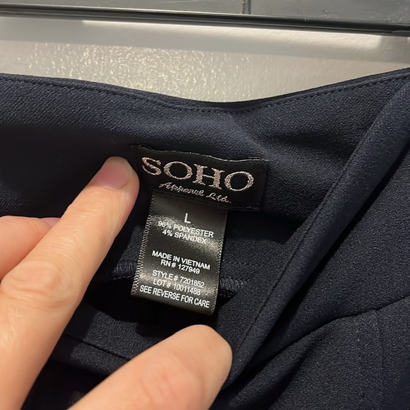 SOHO womens dress capris - Picture 3 of 5